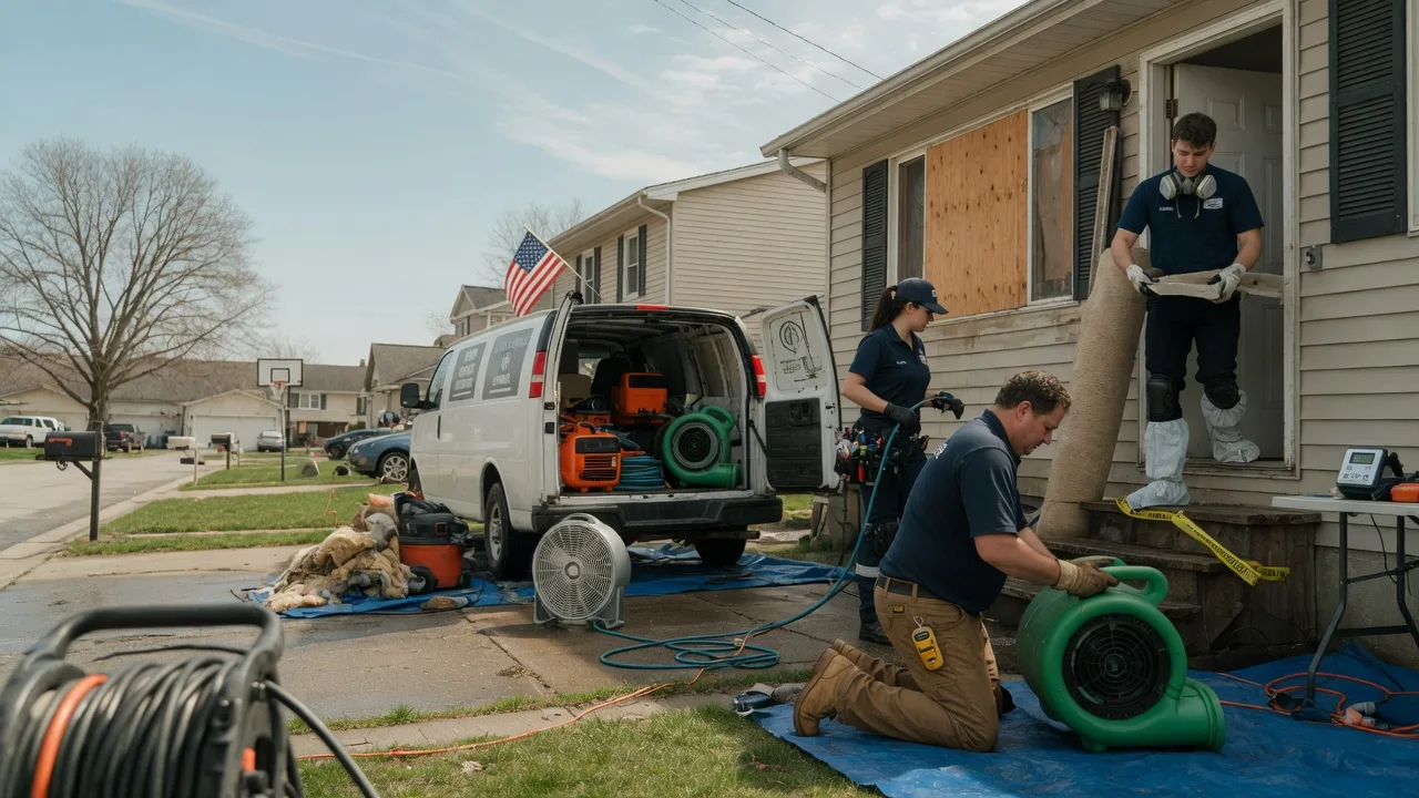 Water Damage Restoration in Dodgeville, MI near me